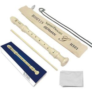 Soprano Recorder Baroque style German style C Key 8 Holes Soprano Recorder